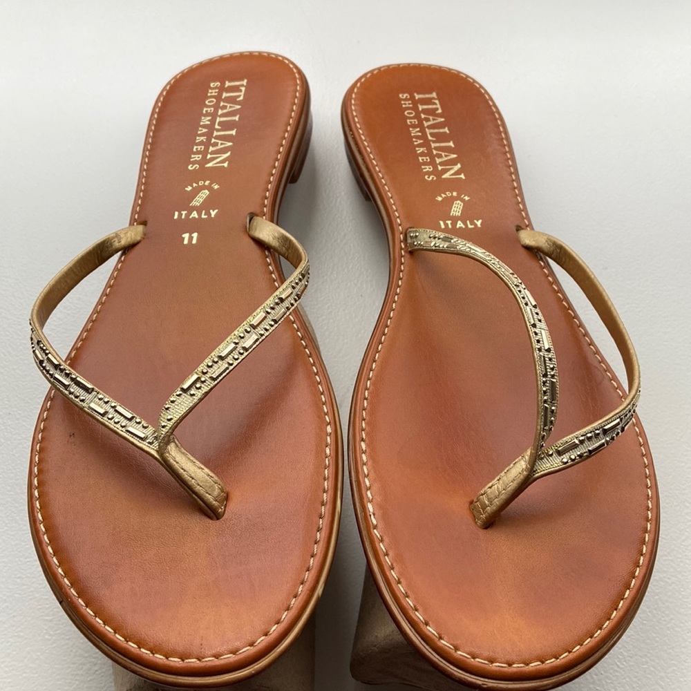 ITALIAN SHOEMAKERS FLIP-FLOP SANDALS